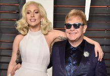 Foto: Lady Gaga y Elton John en la boda de Bezos /cortesía