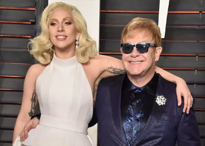 Foto: Lady Gaga y Elton John en la boda de Bezos /cortesía Foto: Lady Gaga y Elton John en la boda de Bezos /cortesía