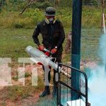 Ejército de Nicaragua y MINSA unidos contra el dengue en Prinzapolka Foto: Ejército refuerza acciones preventivas en Prinzapolka/TN8