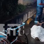 Fuerte lluvia cobra la vida de un anciano en silla de ruedas en Managua Foto: Tragedia en Managua/TN8