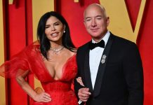 Foto: Jeff Bezos deslumbra a Lauren Sánchez /cortesía