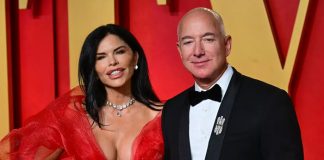 Foto: Jeff Bezos deslumbra a Lauren Sánchez /cortesía