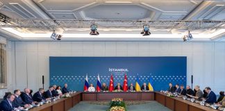 Foto: Rusia y Ucrania debaten condiciones /cortesía