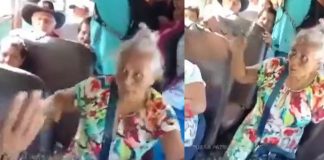Foto: Abuelita agrede con un cuchillo a predicador /Cortesía