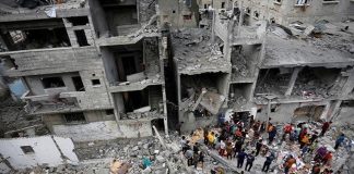 Foto: Aumenta el número de palestinos asesinados en Gaza /Cortesía