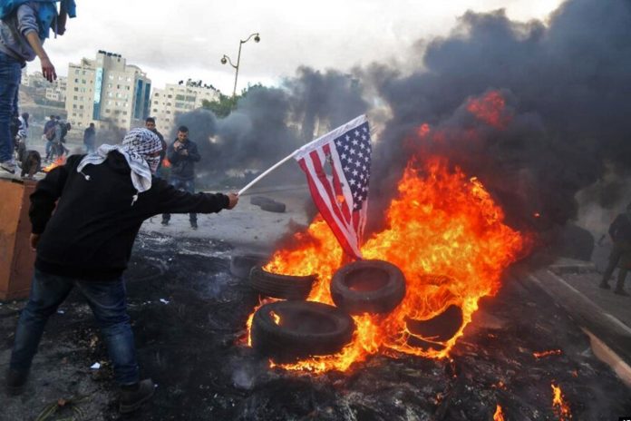 Foto: Trump sobre las 