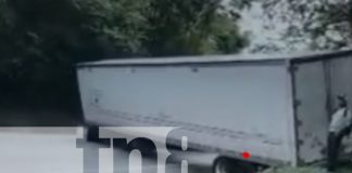 Foto: Camión bloquea el paso en la cuesta Saiz en Río Blanco/TN8