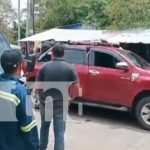 Atropello brutal en Sébaco: Conductor se da a la fuga y embiste a jefe policial Foto: Conductor arrolla a jefe policial en operativo entre Sébaco y San Isidro/TN8