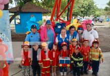 Foto: Niños brillan con su talento en el parque Kevin Coffen, en Ciudad Sandino/TN8