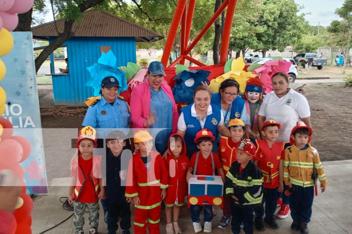 Foto: Niños brillan con su talento en el parque Kevin Coffen, en Ciudad Sandino/TN8