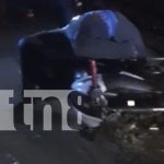 Motociclista muere en Chinandega al chocar contra una vaca