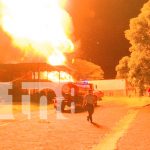 Foto: "Infierno químico en Managua" Explosiones y llamas arrasan fábrica de productos de limpieza/TN8