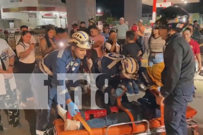 Foto: Peatón resulta gravemente herido tras ser embestido por motociclista en Estelí/TN8