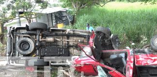 Foto: Milagrosa salvación tras brutal choque en Estelí/TN8