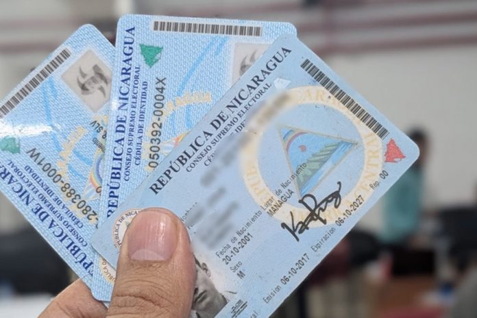 Foto: Documento de identidad para menores en Nicaragua/Cortesía Foto: Documento de identidad para menores en Nicaragua/Cortesía