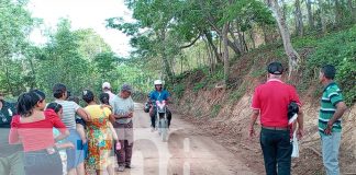 Foto: Alcalde municipal entrega nuevo tramo vial a comunidad/TN8
