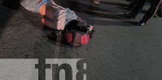 Foto: Accidente en la entrada a Valle de Sandino/TN8