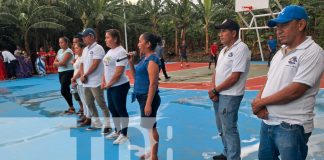 Foto: Jóvenes de Ometepe ya cuentan con una cancha iluminada/TN8