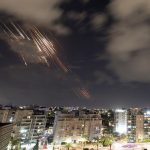 Revelan primeras imágenes del ataque de Irán en Tel Aviv Foto: Irán bombardea Tel Aviv /cortesía