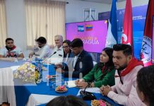 Foto: Juventud nicaragüense comparte con ALBA-TCP/TN8