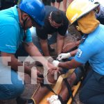 Violento accidente en Bilwi deja a dos adultos heridos y una niña lesionada Foto: Pareja sufre graves lesiones tras accidente con taxi en Bilwi/TN8