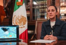 México en alerta: Sheinbaum llama a refugiarse por huracán Erick Foto: Alerta máxima en México /cortesía