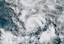 Huracán Erick golpea el sur de México con fuerza, sin víctimas hasta ahora Foto: México en alerta /cortesía