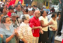Foto: Desde Chinandega: “No pudieron ni podrán, y la lucha sigue”/TN8