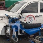 Foto: Colisión deja una persona lesionada en Granada/TN8