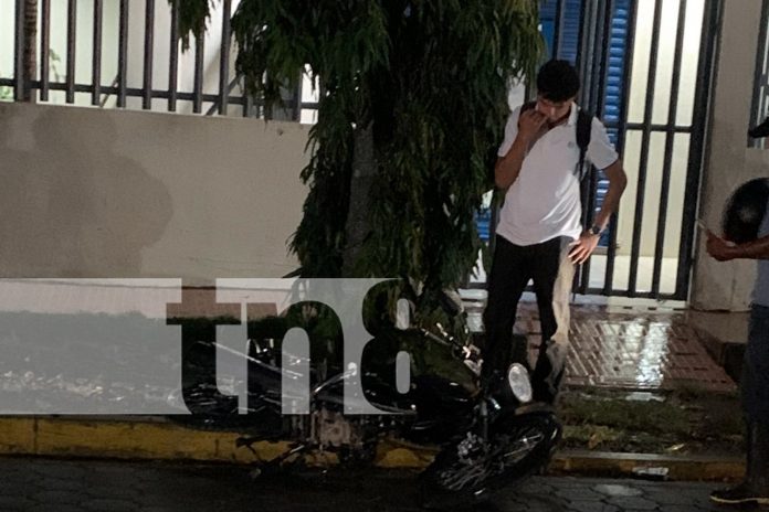 Foto: Accidente de transito en Matiguás deja una persona lesionada/TN8