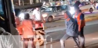 Foto: Agresión con pala frente a Plaza Inter/TN8