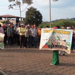 Rechazo ciudadano en Ecuador: masiva protesta en Las Naves contra proyecto minero Foto: Rechazo ciudadano en Ecuador: masiva protesta en Las Naves contra proyecto minero / Cortesía