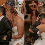 Madre conoce en su boda al niño que vive gracias al corazón de su hijo fallecido Foto: Madre y su historia de vida y amor/Cortesía