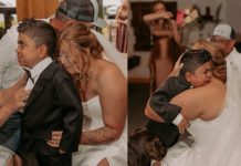 Madre conoce en su boda al niño que vive gracias al corazón de su hijo fallecido Foto: Madre y su historia de vida y amor/Cortesía