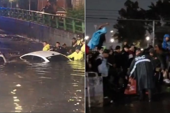 Foto: Fuertes lluvias acompañadas de granizo en México/Cortesía