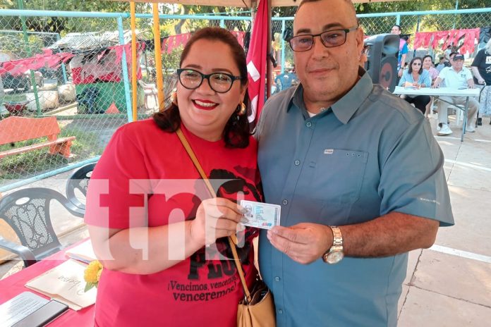 2 Foto: ¡Más que un carnet, un compromiso! Sandinistas de Rubenia reafirman su lealtad/TN8