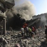 Estudios relvan que el genocidio israelí que ya habría cobrado 100.000 vidas en Gaza Foto: Gaza en colapso /cortesía