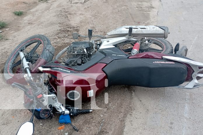 3 Foto: Motociclista ebrio hiere a mujer tras brutal choque y se da a la fuga, en Jalapa/TN8