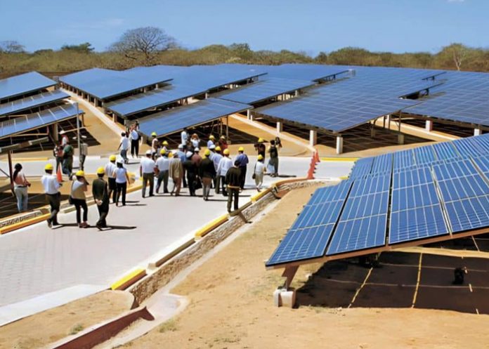 Foto: planta fotovoltaica en Nicaragua /cortesía