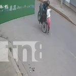 Adulta mayor atropellada en San Ramón, Matagalpa mientras regresaba de misa Foto: Cámara capta atropello a señora en Matagalpa/TN8