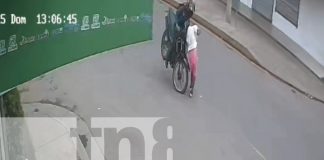 Foto: Cámara capta atropello a señora en Matagalpa/TN8