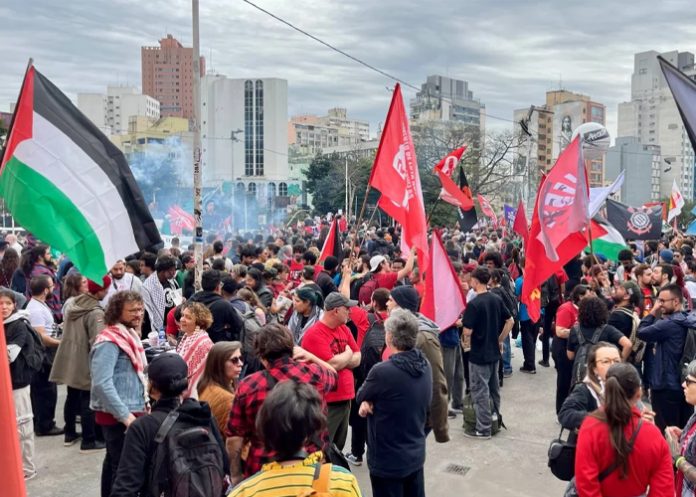Foto: Brasil se levanta por Gaza /cortesía Foto: Brasil se levanta por Gaza /cortesía