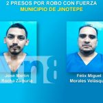 Policía Nacional de Carazo pone tras las rejas a siete delincuentes Foto: Capturan a 7 sujetos en Carazo/TN8