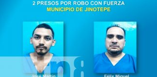 Foto: Capturan a 7 sujetos en Carazo/TN8