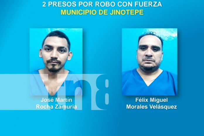 Foto: Capturan a 7 sujetos en Carazo/TN8 Foto: Capturan a 7 sujetos en Carazo/TN8