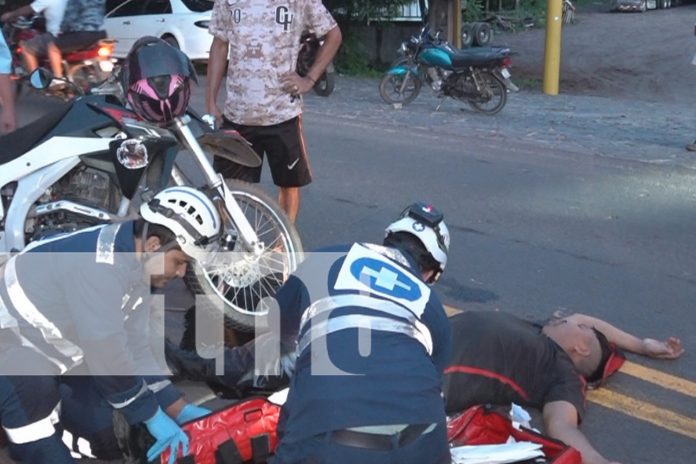 Foto: Fuerte accidente de transito en Estelí/TN8 Foto: Fuerte accidente de transito en Estelí/TN8