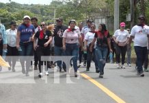 Foto: Juventud y pueblo celebran legado revolucionario en caminata histórica en Managua/TN8