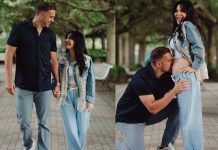Foto: Martha Higareda y su esposo Lewis Howes /Cortesía