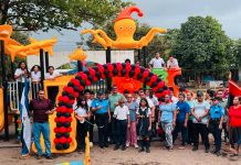 Foto: Familias nicaragüenses disfrutan de nuevos espacios recreativos/Cortesía