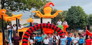 Foto: Familias nicaragüenses disfrutan de nuevos espacios recreativos/Cortesía